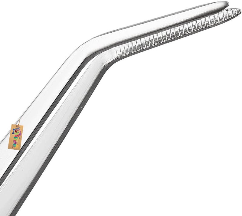 Western Era Aquarium 27cm Curved Tweezer,Fish Tank Landscaping Pruning, Plant Trimming Tools, High hardness, Toughness, Durable, Non-deform & Fracture, Special Design, Stable, Easy To Hold, Clean - Image 5