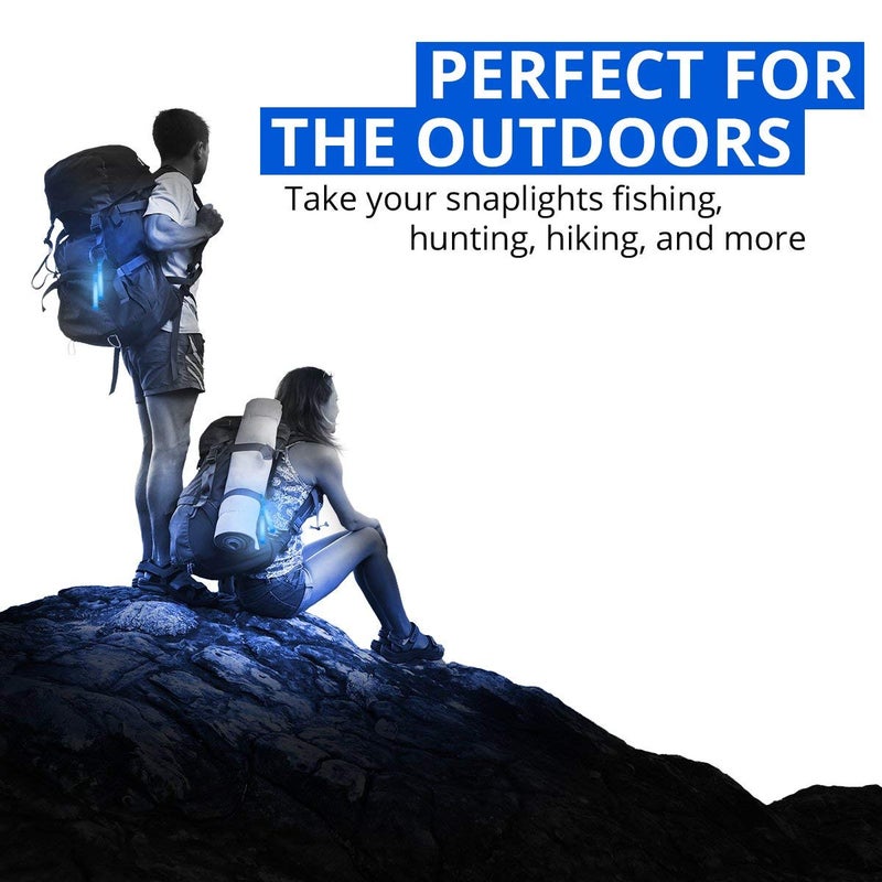 Cyalume Glow Sticks Military Grade Lightstick - Premium Blue 6” SnapLight Emergency Chemical Light Stick with 8 Hour Duration (Bulk Pack of 10 Chem Lights) - Image 3