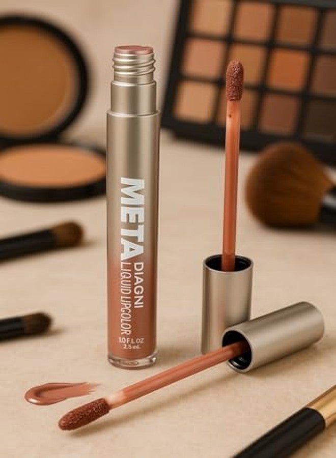 MAKE UP FOR LIFE Metal Diaoni Liquid Lip Color - High-Shine Metallic Finish, Long-Lasting, Smudge-Proof & Lightweight Lip Stain for Bold Glamorous Lips - Image 3