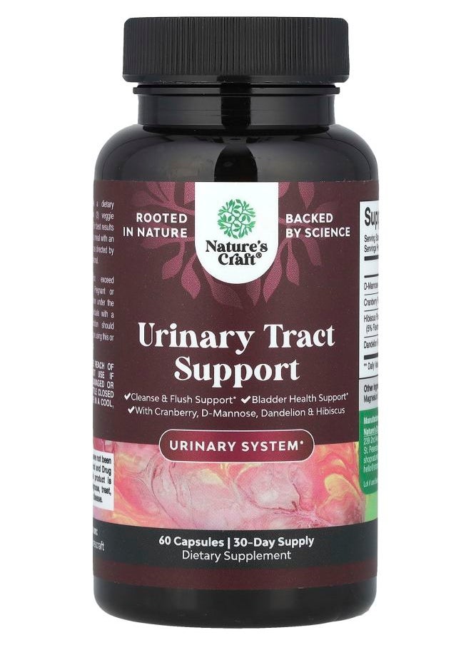 Nature's Craft Urinary Tract Support 60 Capsules 