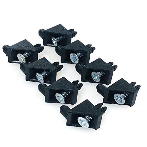 ReplacementScrews Black Shelf Support Pins Compatible with IKEA Part 139199 (Pax, KOMPLEMENT) (Pack of 8) - Image 2