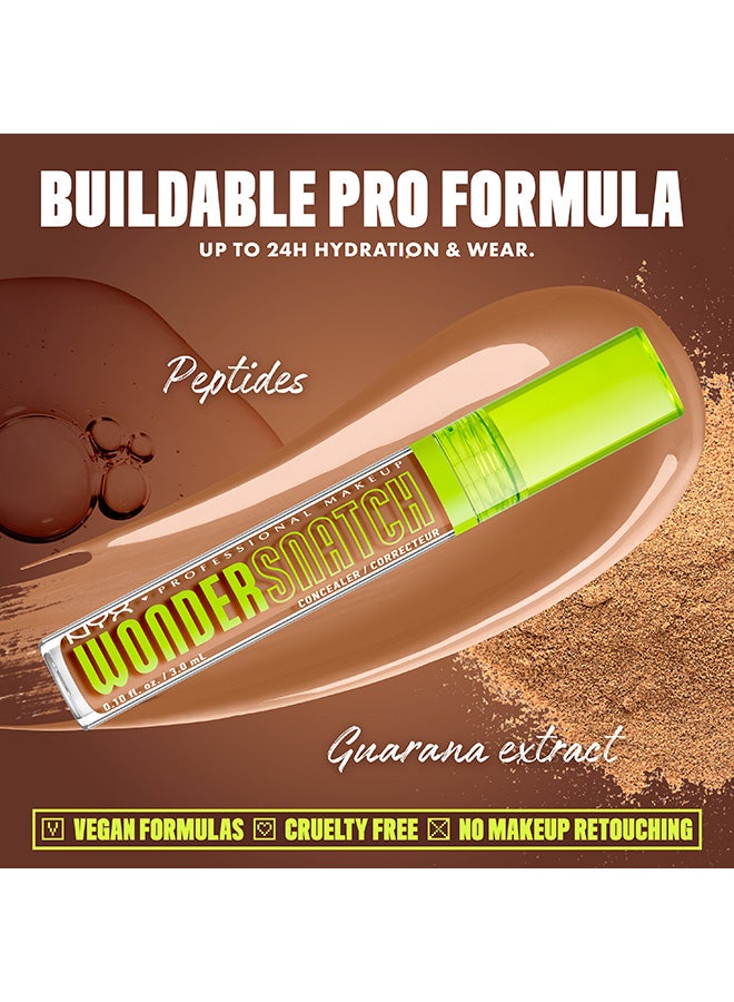 NYX Professional Makeup Wonder Snatch Concealer, Liquid Concealer,Cinnamon - Image 4