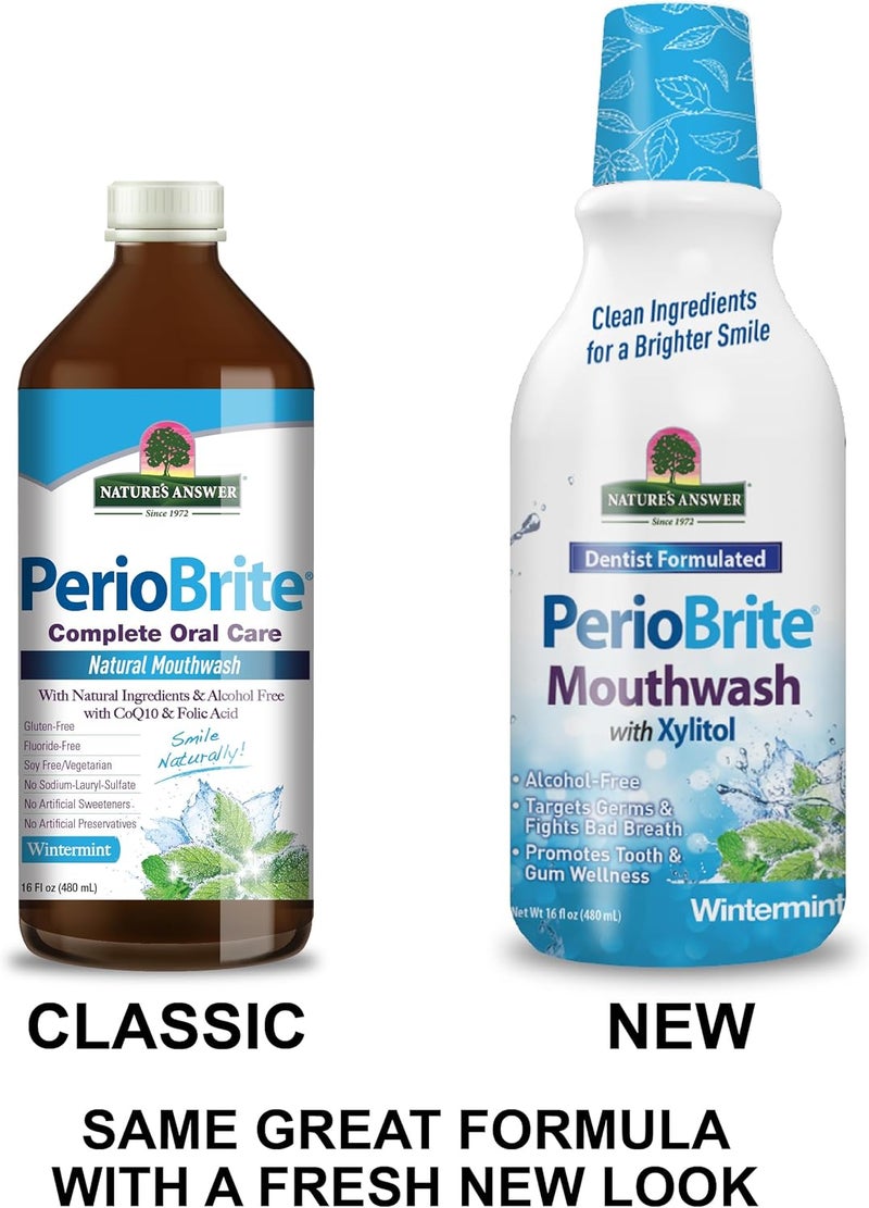 Nature's Answer PerioBrite Alcohol-Free Mouthwash - Image 5