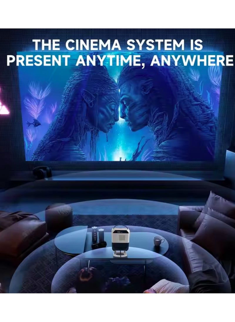 Umiio - Q5 Star Projector (Black) – LED Night Light, Cosmic Sky Projector for Bedroom, Living Room, and Home Theater - Image 1