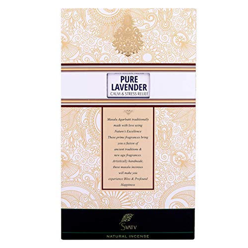 SVATV Ancient Lavender Incense Stick with Pack of 6 Incense for Meditation, Yoga, Spiritual, Aromatherapy Energy Cleansing & Calm Down The Mind - 15g x 06 Incense | 90g | 1.05oz - Image 5
