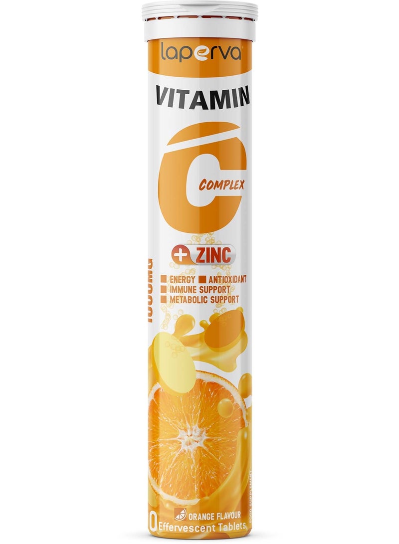 Laperva Vitamin C + Zinc 1000MG 20Tabs