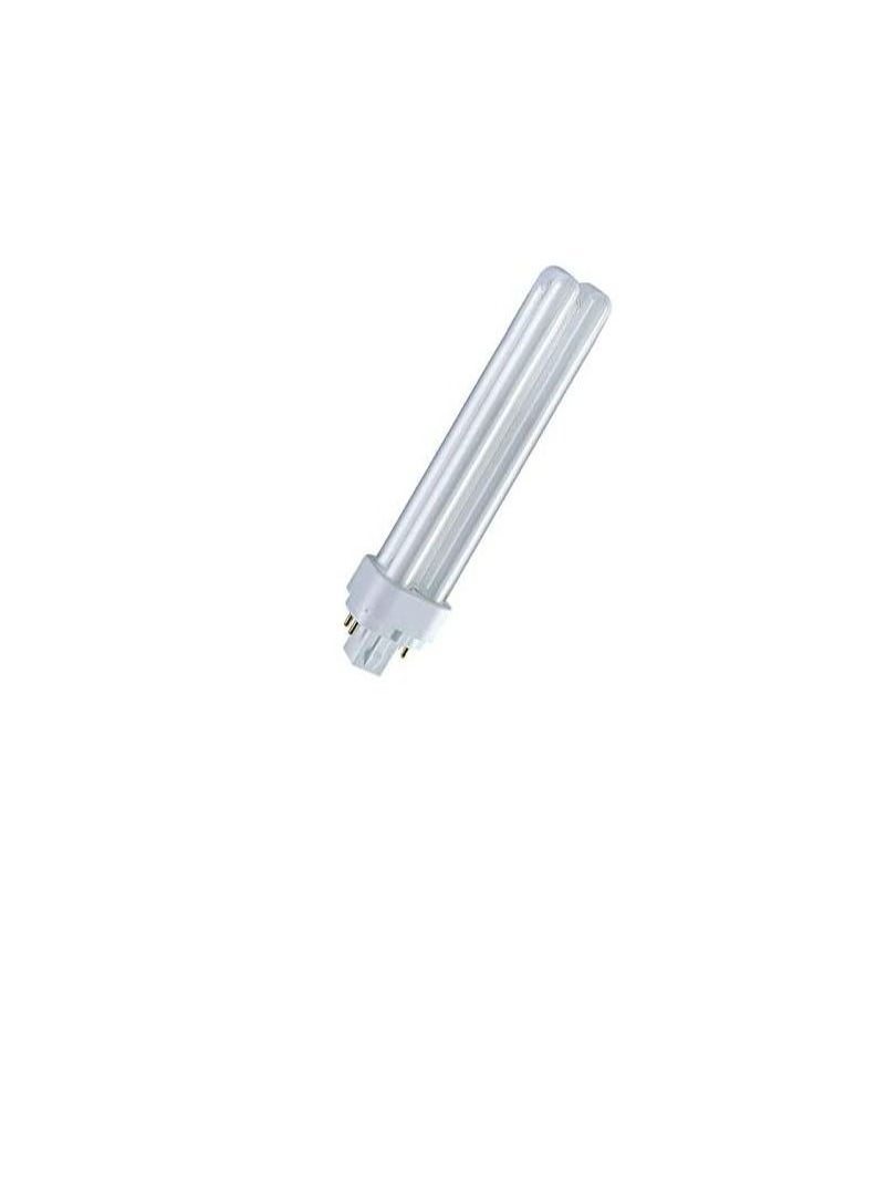 أوسرام DULUX D / E 26W / 840 لمبة الإضاءة الفلورية المدمجة ، مصباح توفير الطاقة 4000 كيلو ، قاعدة G24Q3-4 دبوس  - Image 2