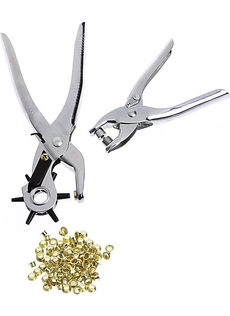 BioTech Belt Drilling and Rivet Pliers Set of Two Leather Plastic Drill  - Image 3