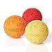 Snug Rubber Dog Balls for Small and Medium Dogs Tennis Ball Size Virtually Indestructible 3 Pack Hot - Image 3
