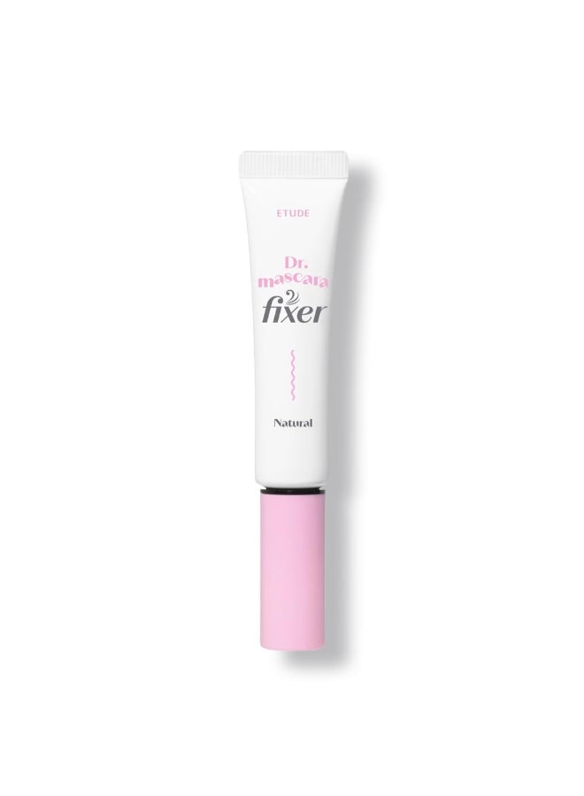 ETUDE دكتور ماسكارا مثبت ماسكارا كورية صيغة شمع طويلة الأمد تثبيت طوال اليوم مقاومة للتلطخ مكياج كوري جمال معتمد نباتيًا طبيعي شفاف 0203 أونصة سائلة - Image 2