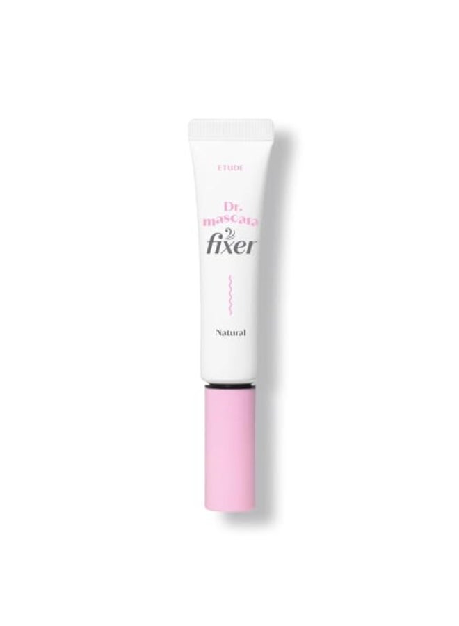ETUDE دكتور ماسكارا مثبت ماسكارا كورية صيغة شمع طويلة الأمد تثبيت طوال اليوم مقاومة للتلطخ مكياج كوري جمال معتمد نباتيًا طبيعي شفاف 0203 أونصة سائلة - Image 1