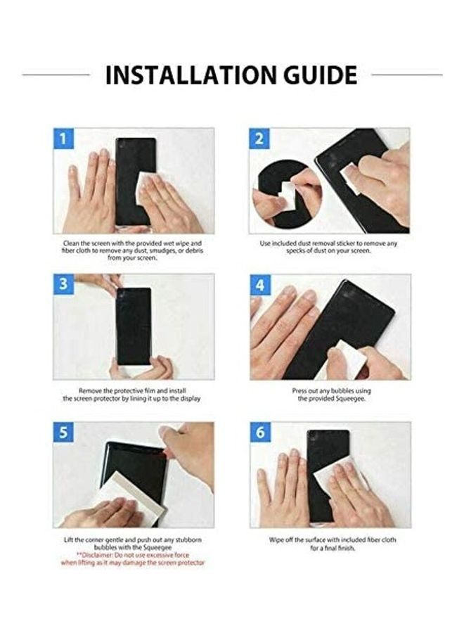 2 قطعة لاصقة حماية للشاشة لهاتف OnePlus 8 5G شفاف - Image 3