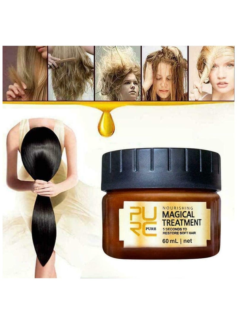 PURC Nourishing Magical Treatment Restore Soft Hair 60ml - Image 4