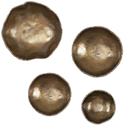 Uttermost Lucky Coins  11 Inch Wall Bowl Set of 4 - Image 4