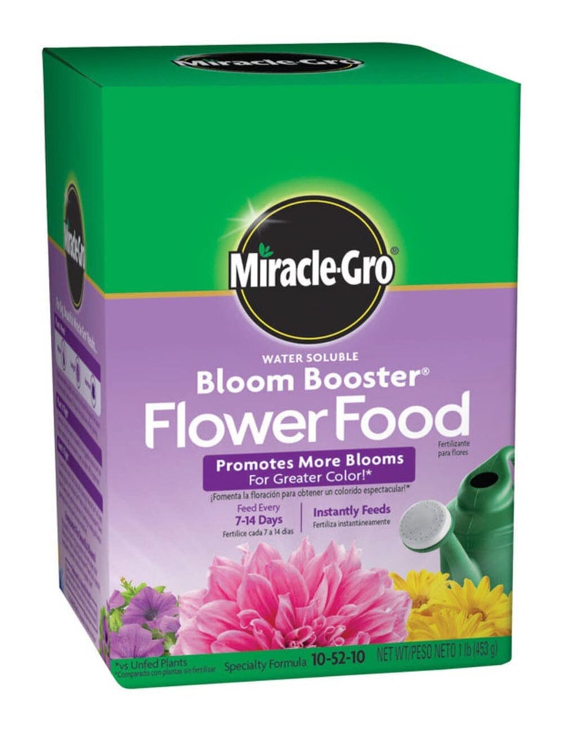 Miracle-Gro 1-Pound 1360011 Water Soluble Bloom Booster Flower Food, 10-52-10, 1 Pack - Image 3