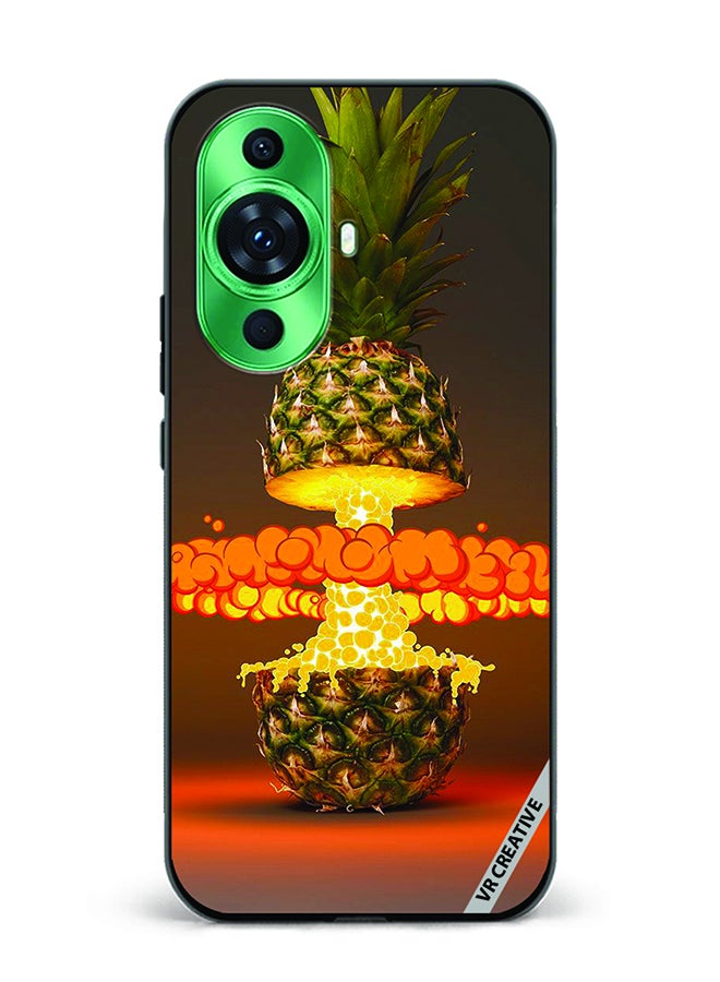 VR CREATIVE Protective Case Cover For Huawei nova 11 Pro Fire Pineapple Design Multicolour - Image 1