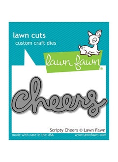 Lawn Fawn Lawn Fawn Lawn Cuts Custom Craft Die - LF991 Scripty Cheers 