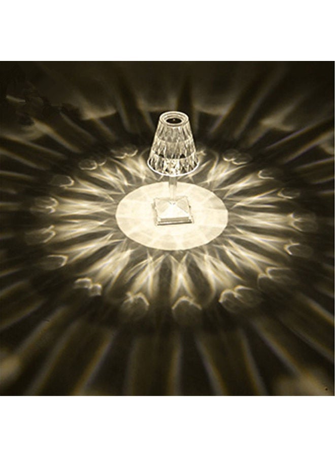 Crystal Diamond Ambience Desk Lamp White  - Image 3