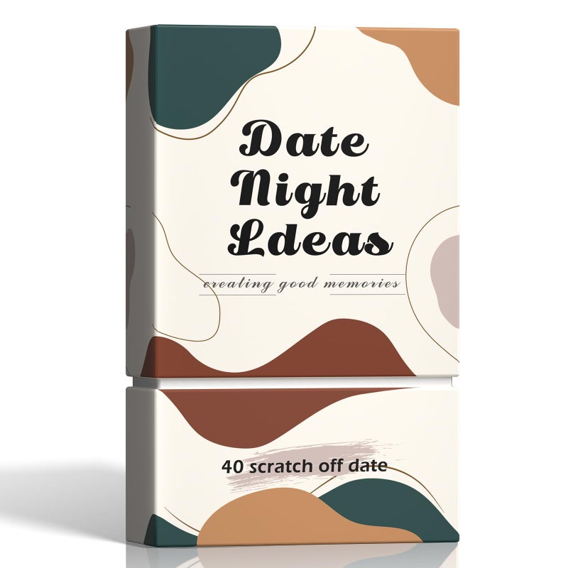 VUNCESSIN 40 Scratch Off Date Night Ideas Cards Romantic Adventurous Engagement Couples Games Gifts Anniversary Newlywed Wedding Valentines Day Gifts for Him Her Boyfriend Girlfriend Husband or Wife - Image 2
