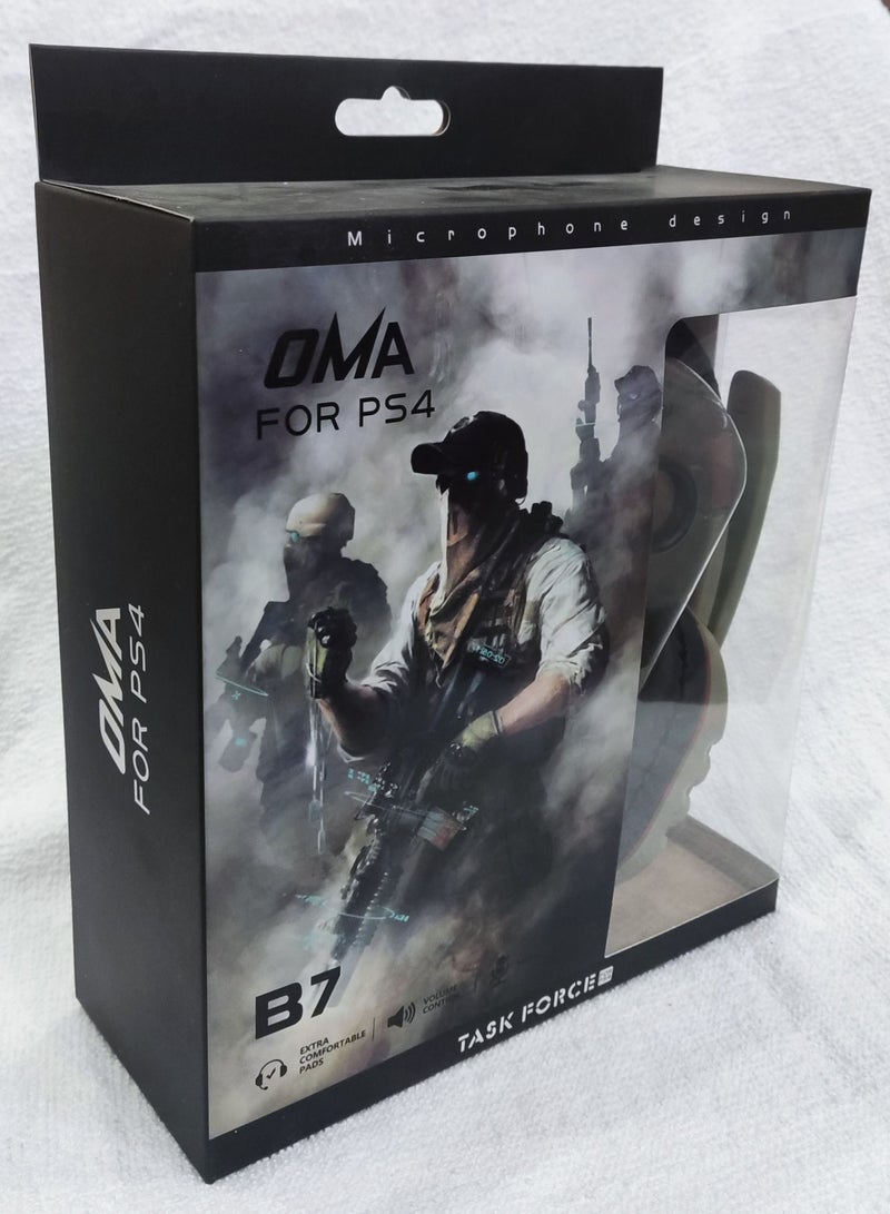 OMA سماعة رأس OMA-B7 لجهاز PS4 - Image 1