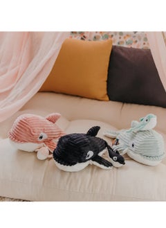 Les Deglingos Morfalou the Orca Plush Toy - Soft Pink Cuddle Buddy with Hidden Baby Orca, Eco-Friendly Plush Safe from Birth  - Image 5