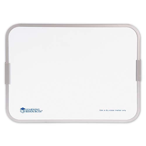 Learning Resources 9x12 Inch Dry Erase Boards, Classroom Whiteboard for Students, Double Sided, Set of 10, Ages 3+ - Image 2