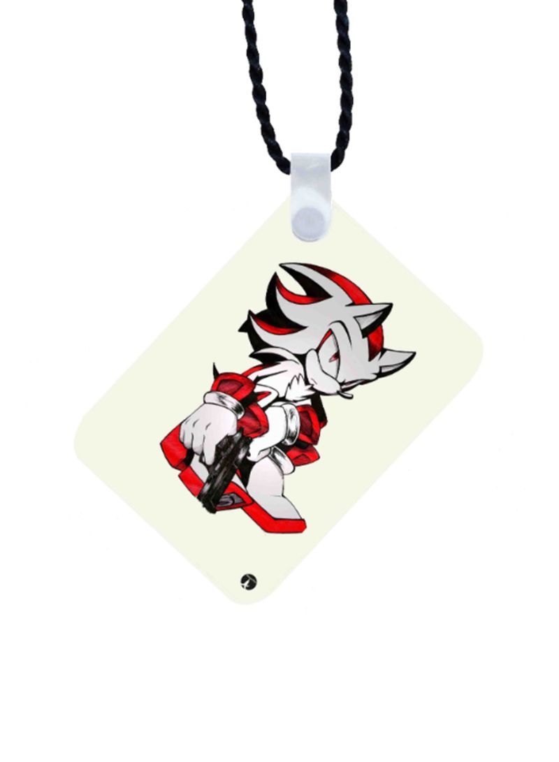 RKN Sonic Printed Car Mirror Pendant - Image 1