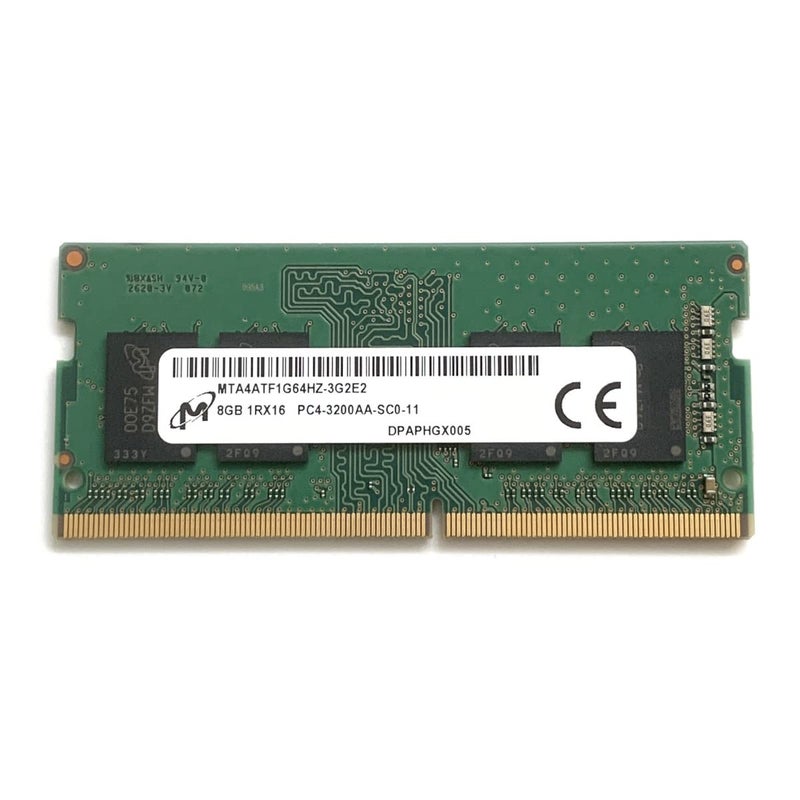 Micron ميكرون 8 جيجابايت SODIMM DDR4 3200 PC4 1Rx16 MTA4ATF1G64HZ-3G2 260 دبوس SO-DIMM ذاكرة RAM للابتوب ديل HP لينوفو وأنظمة أخرى - Image 4