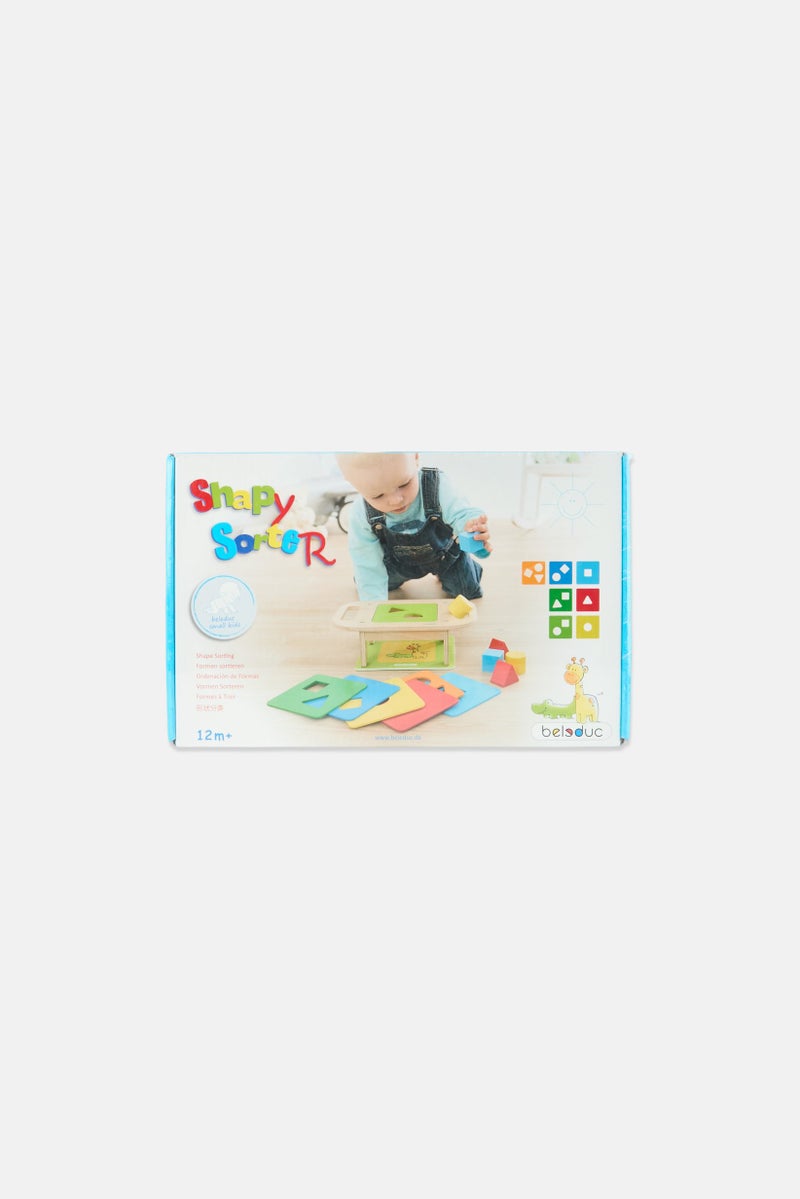 BELEDUC Wooden Interchangeable Shape Sorter - Image 1