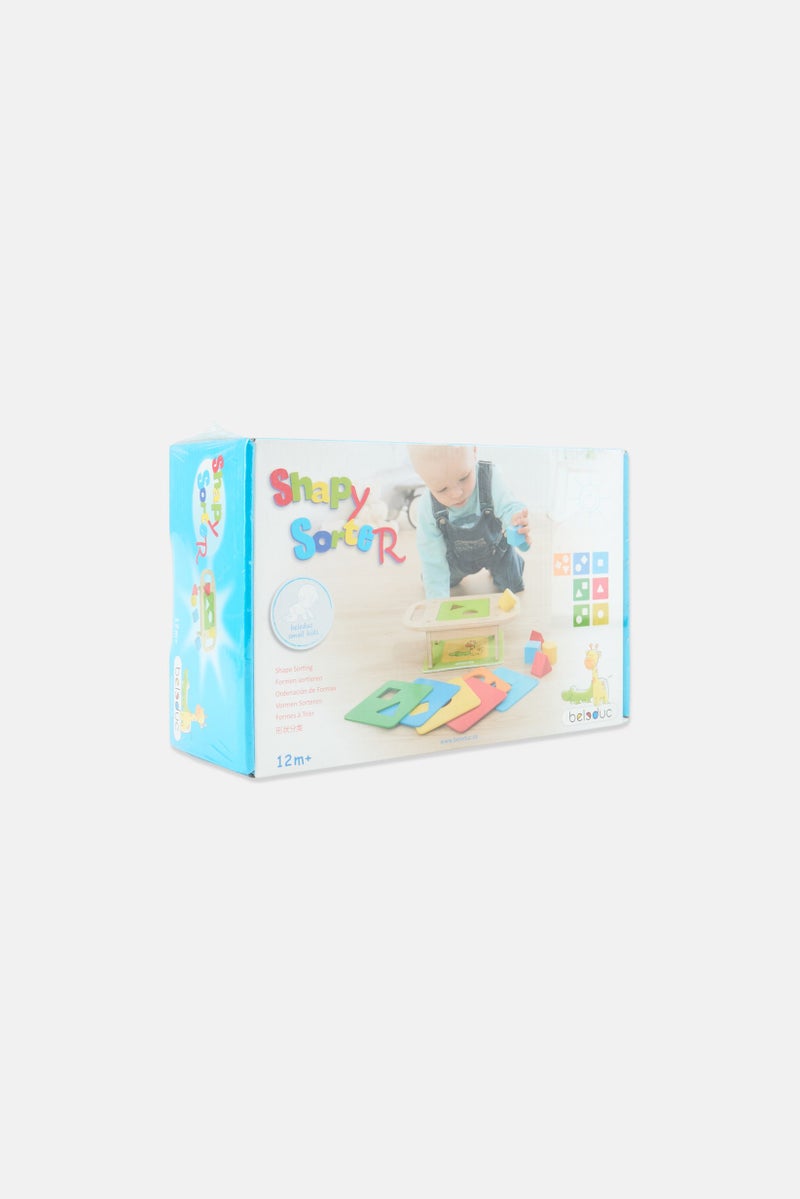 BELEDUC Wooden Interchangeable Shape Sorter - Image 3