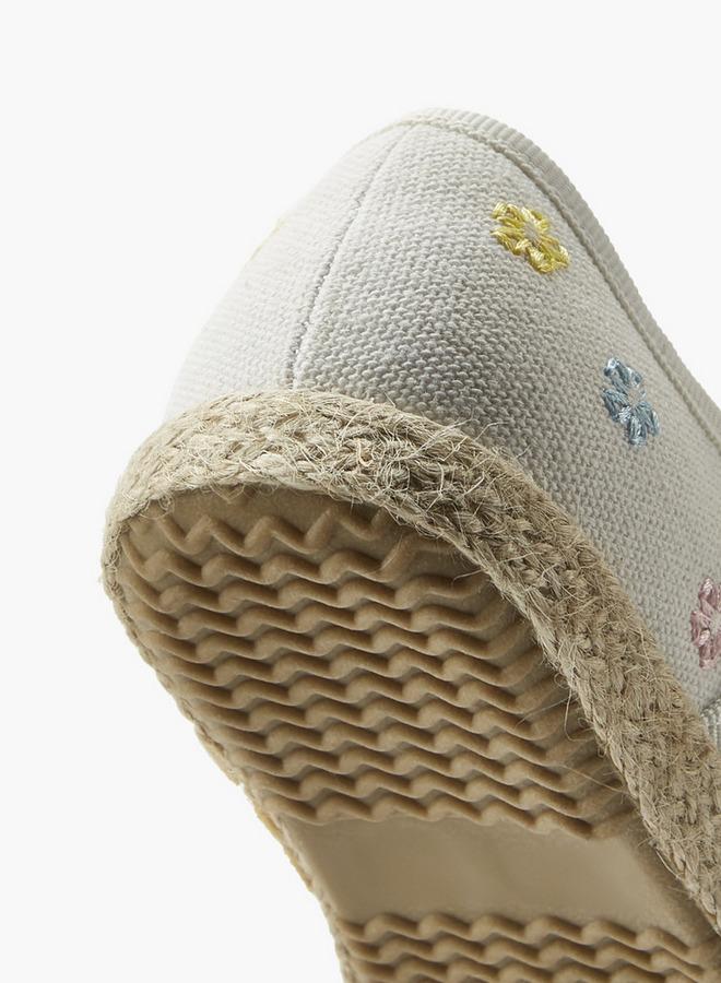 Peppermint Girls Slip-On Espadrille School Sneakers - Image 4