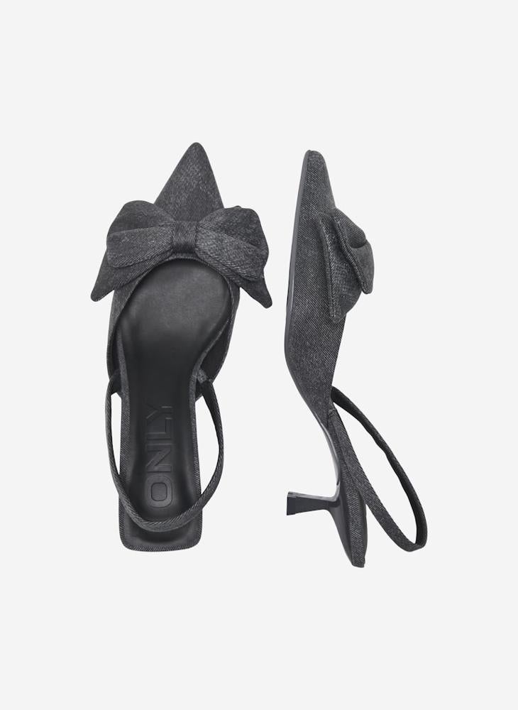 ONLY Onlcoco-6 Bow Slingback Pumps  - Image 4