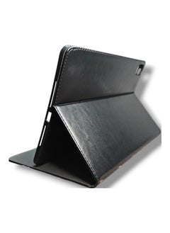 Generic Case Compatible with Huawei MatePad SE 11, PU Leather Full Protection Case with Adjustable Stand Function, Easy Access to Buttons and Ports. Black  - Image 1