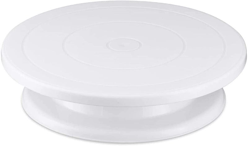 THW Plastic Rotating Decoration and Serving Cake Stand OR Revolving Turntable - Image 1