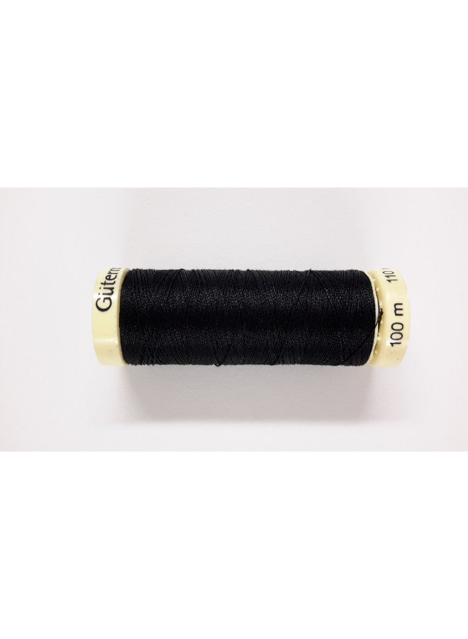 Gutermann خيط غوتيرمان للخياطة، بوليستر، أسود، 100 م - Image 3