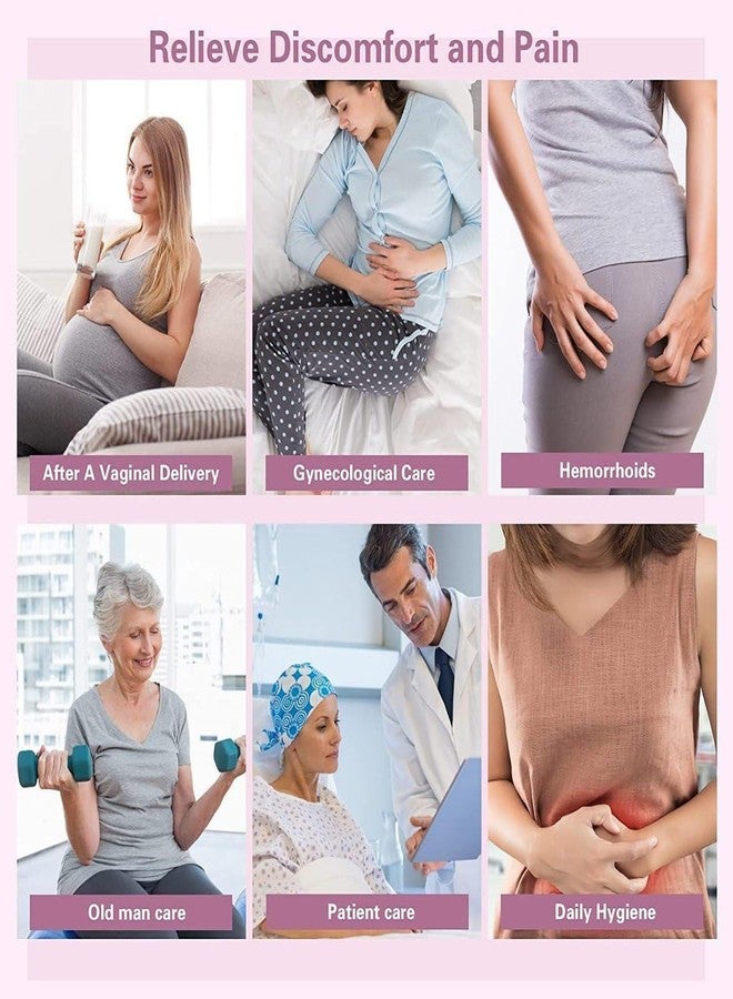 TAGPR Sitz Bath Tub for Adult Portable Foldable Piles Postpartum Essentials Fissure With Pressure Pump Pregnant Women Care Hemorrhoids Vaginal Recovery Anal Inflammation Treatment (Design 1) - Image 5