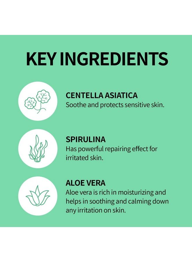 XYCOS Cica Green Cream (1.7Oz) ;100% Vegan Eve Vegan Certified Cruelty Free; Great Vegan Cosmetics For Acne And Blemishes And Balances Skin - Image 4