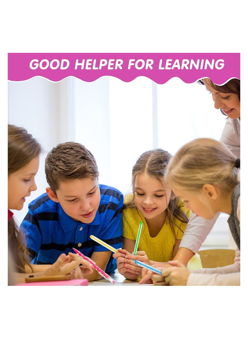 Maze Puzzle Shape Ballpoint Pen, 15Pcs with Built-in Ball Novelty Creative Pens Blue Ink, Maze Toy Pens Stress Relief Puzzle Pens for Adult Kids Office School Birthday Party Favor (Radom Color) - Image 5