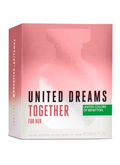 Benetton Benetton United Dreams Together for Women Eau de Toilette 80ml  - Image 3