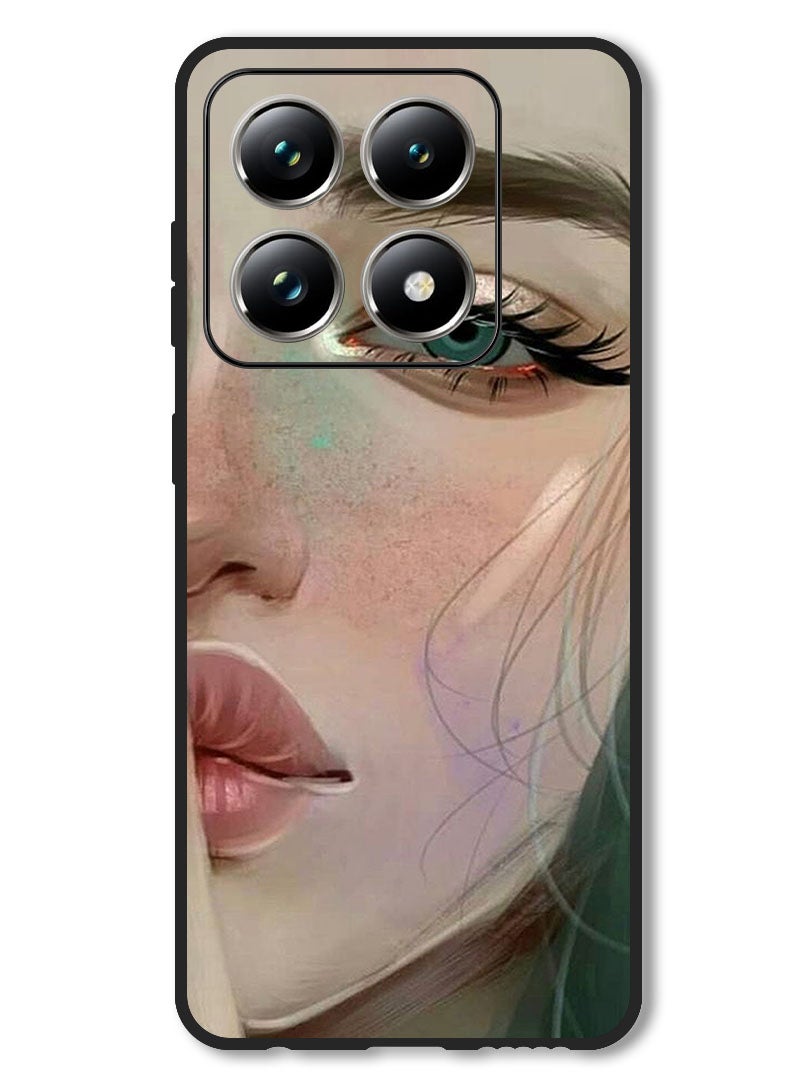 Theodor Case Compatible with Xiaomi 14T Pro Protection Shockproof Bumper Cover Shhh She Is Sad - Image 1