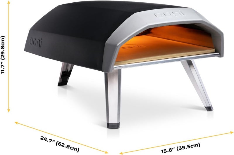ooni فرن بيتزا خارجي يعمل بالغاز Ooni Koda مع غطاء - Image 3