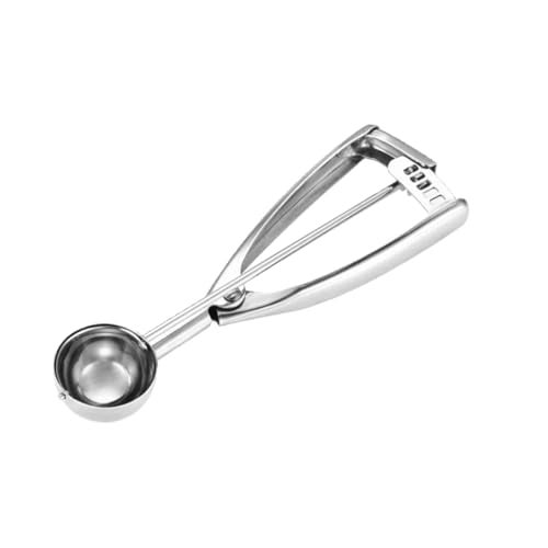 Fayomir Small Cookie Scoop 1 Tablespoon, Size #60 Cookie Dough Scoop, 1 Tbsp Cookie Scoops for Baking, Selected 18/8 Stainless Steel, for Making Cookies, Melon Ball, Ice Cream - Image 1