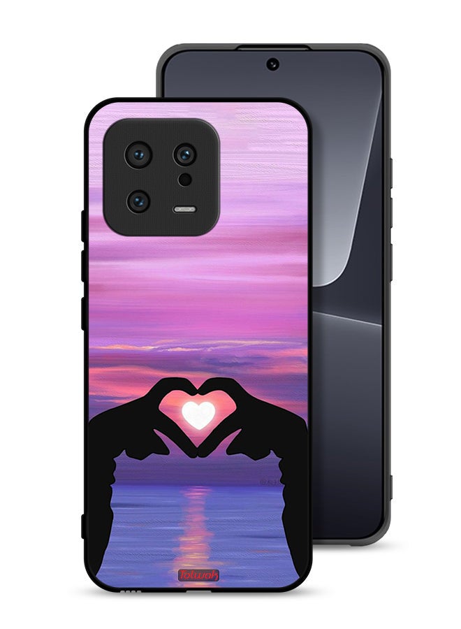 Tolwak Xiaomi 13 Protective Case Cover Heart Moon - Image 1