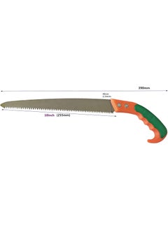 Inditrust Inditrust Hand Pruning Saws 270 mm for Tree Branch Cutter Camping Saw Cutting Wood High Carbon Steel Tree Pruning Saw Cutter Pack of 2  - Image 2