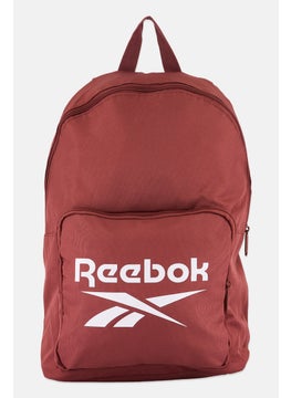 Reebok Women Brand Logo Backpack 42 H x 33 L x 11 W cm, Dark Mauve  - Image 1