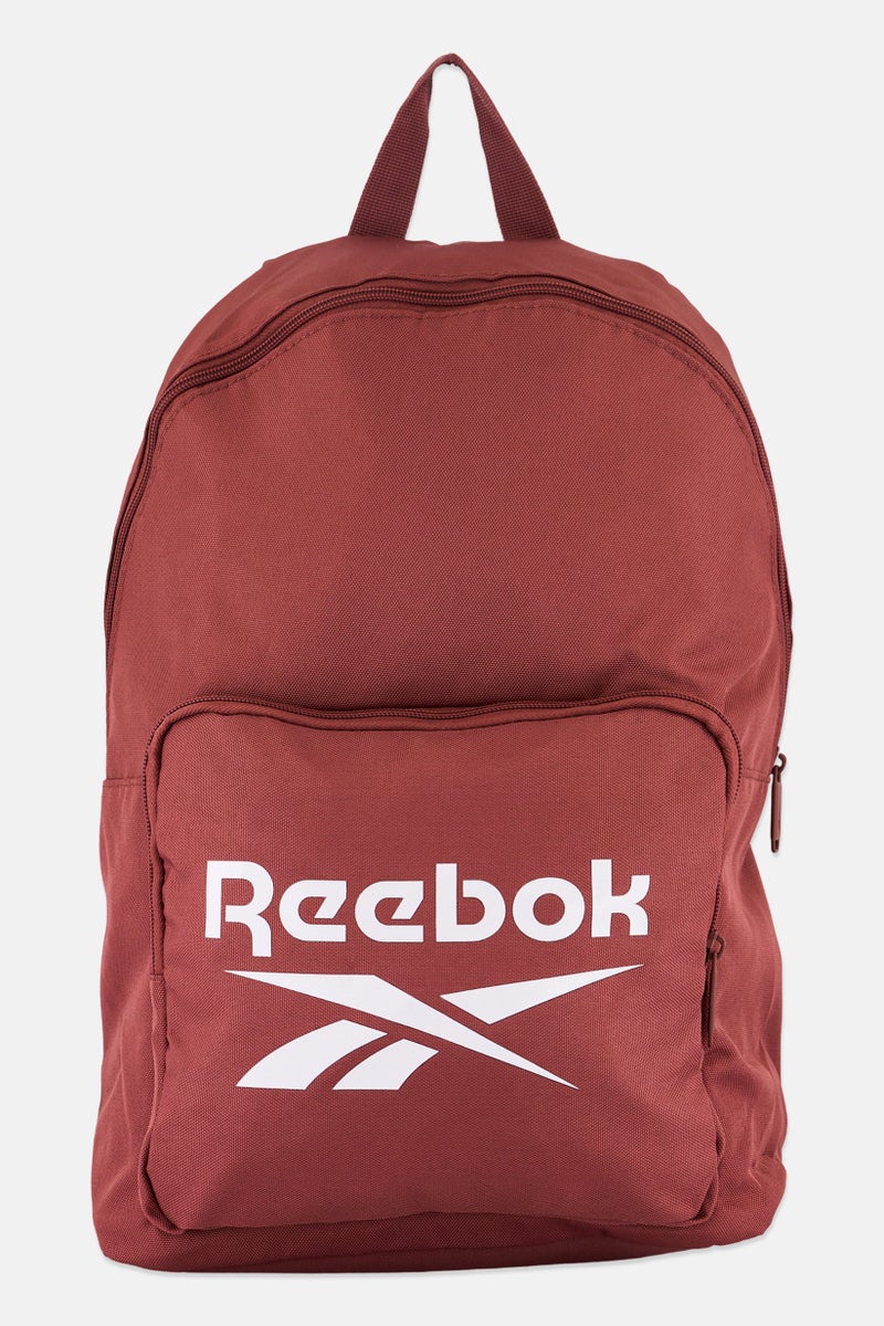 Reebok Women Brand Logo Backpack 42 H x 33 L x 11 W cm, Dark Mauve  - Image 1