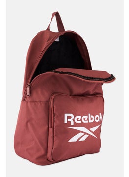 Reebok Women Brand Logo Backpack 42 H x 33 L x 11 W cm, Dark Mauve  - Image 3