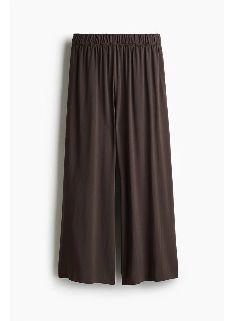 H&M Cropped pull-on trousers