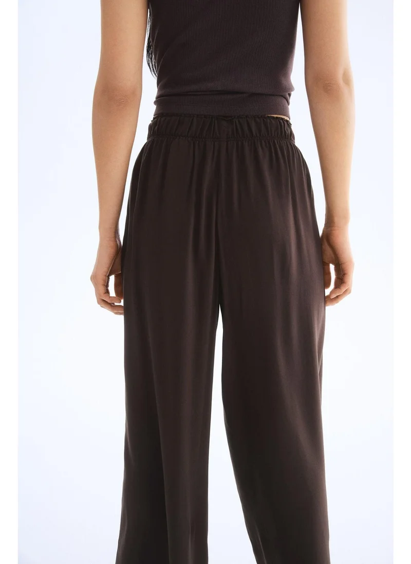 H&M Cropped pull-on trousers