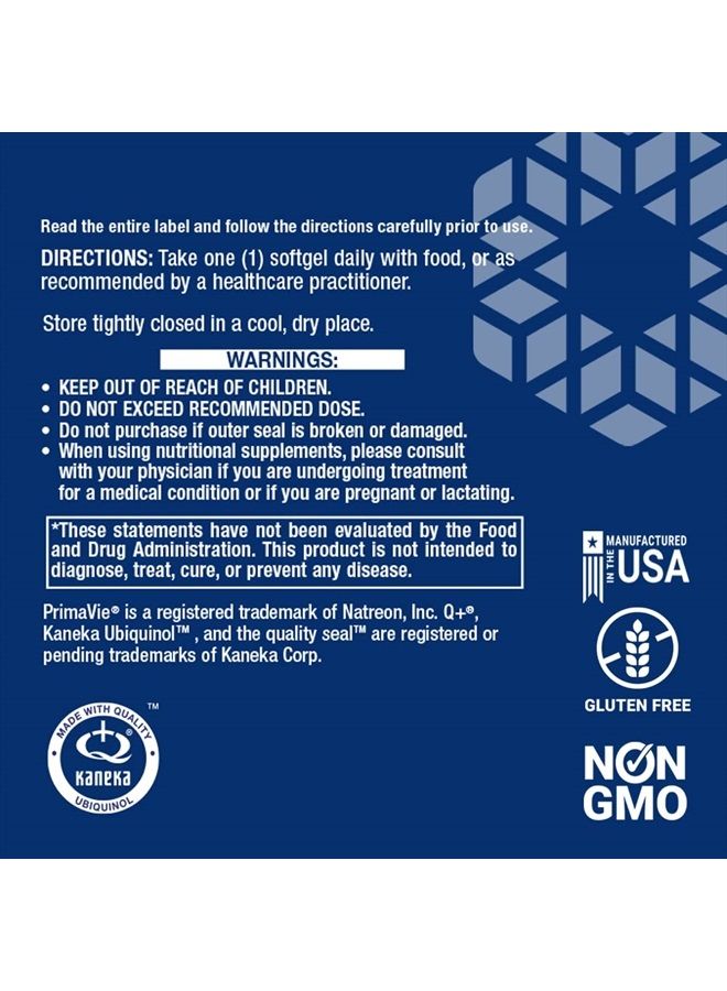 Life Extension Super Ubiquinol Coq10 With Enhanced Mitochondrial Support – Ultra-absorbable Coq10 Benefits Cell Energy, Heart & Brain Health – Non-gmo – Gluten-free – 200 Mg – 30 Softgels - Image 3